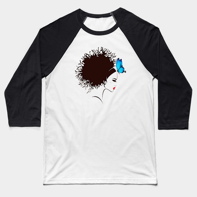 Black lives matter butterfly lovers , Don't be sad everything will be ok Baseball T-Shirt by Otaka-Design